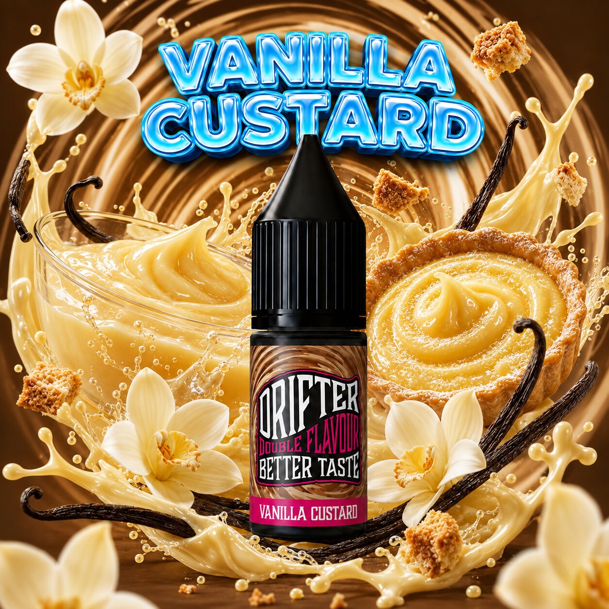 Drifter Bar Vanilla Custard Aroma 1 Drifter Bar Vanilla Custard Aroma