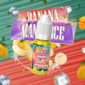 PUFF Flavor Banana Mango Ice aroma