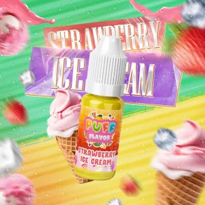 PUFF Flavor Strawberry Ice Cream aroma