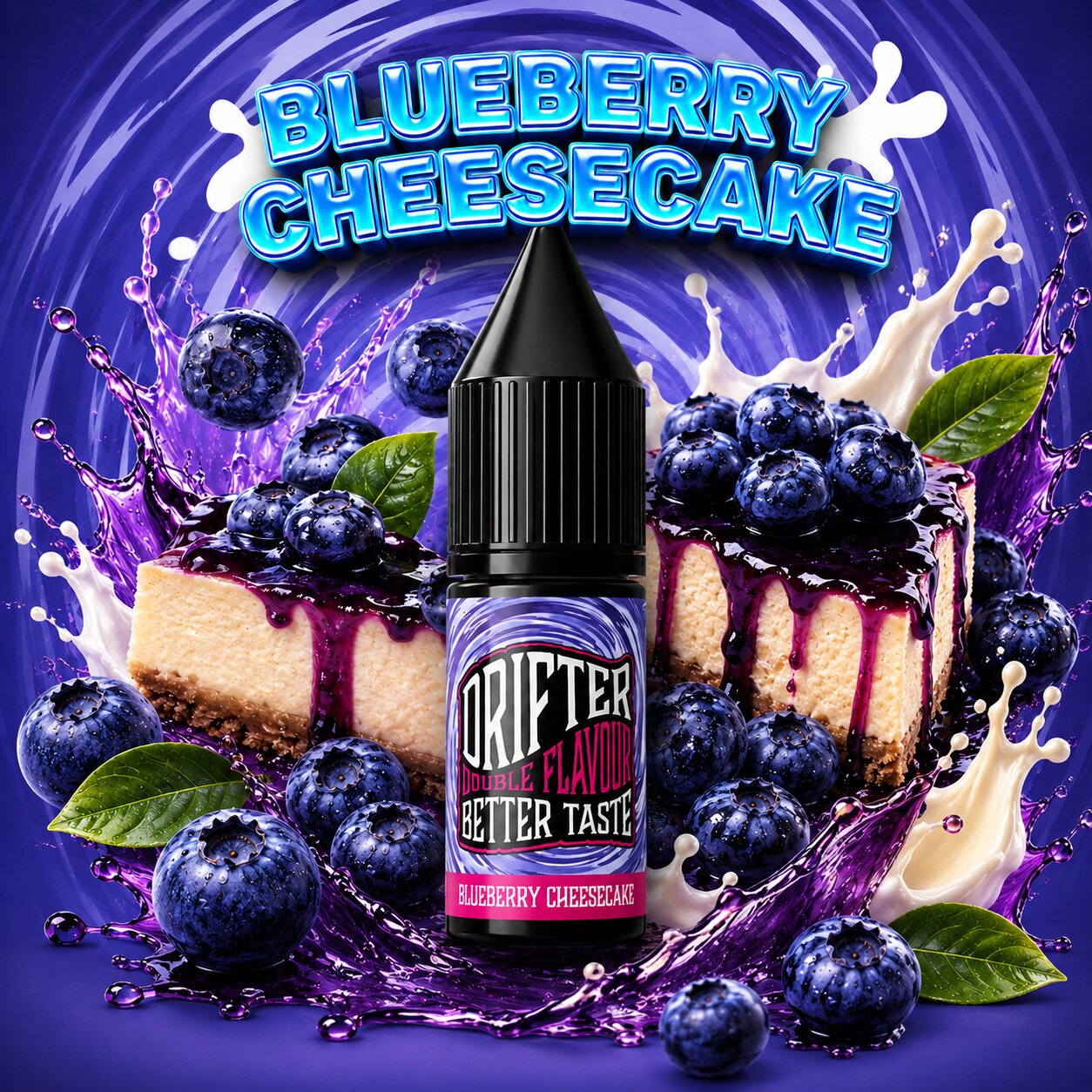 Drifter Bar Blueberry Cheesecake Aroma 1 Drifter Bar Blueberry Cheesecake Aroma