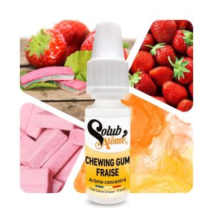 Solub Arome Chewing Gum Fraise Aroma