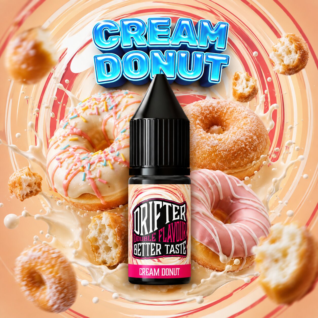Drifter Bar Cream Donut Aroma 1 Drifter Bar Cream Donut Aroma