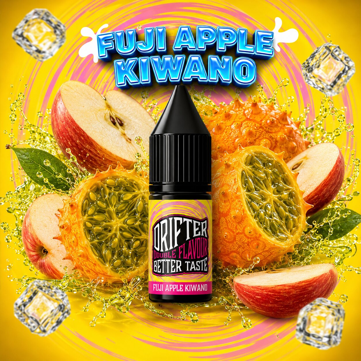 Drifter Bar Fuji Apple Kiwano Aroma 1 Drifter Bar Fuji Apple Kiwano Aroma