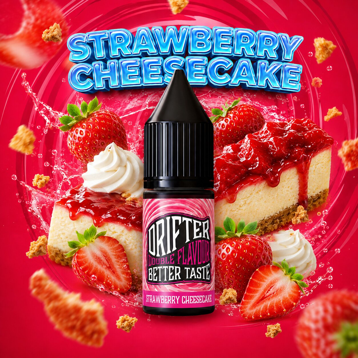 Drifter Bar Strawberry Cheesecake Aroma 1 Drifter Bar Strawberry Cheesecake Aroma