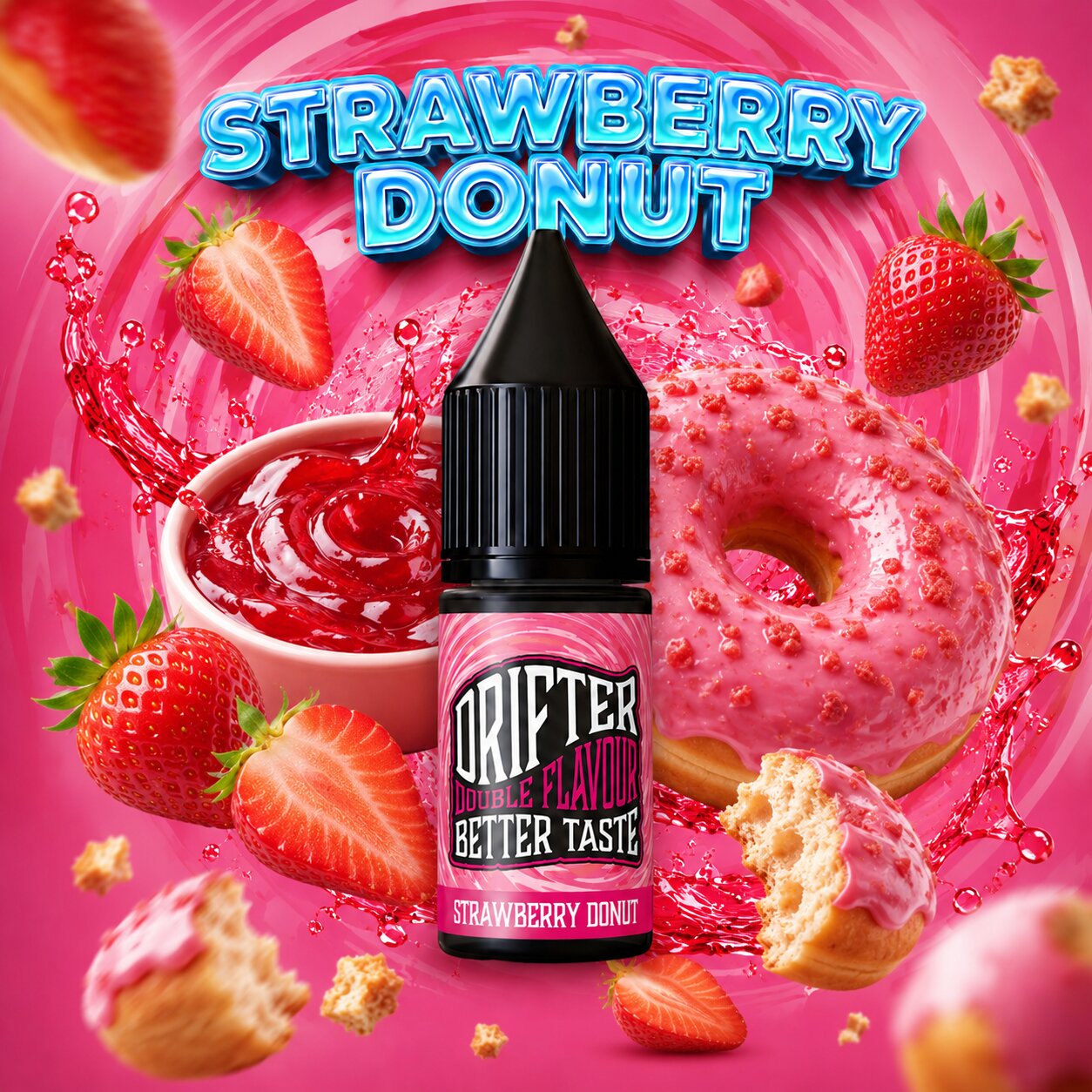 Drifter Bar Strawberry Donut Aroma 1 Drifter Bar Strawberry Donut Aroma